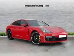 Carmine red Used 2018 Porsche Panamera Sedan | £46,990 (Fair price)