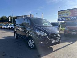 Black Used 2020 Ford Transit Custom Limited Van | £17,495 (Fair price)