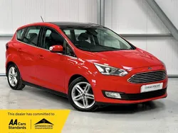 Red Used 2018 Ford C-MAX Titanium X MPV | £7,695 (Fair price)