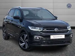 Black Used 2022 VW T-Cross R-line SUV | £17,490 (Fair price)