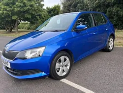Blue Used 2018 Skoda Fabia SE Hatchback | £9,495 (Fair price)