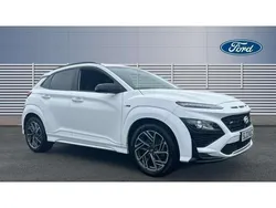 White Used 2022 Hyundai Kona N Line SUV | £14,384 (Fair price)