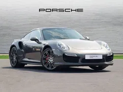 Agate grey metallic Used 2015 Porsche 911 Turbo Coupe | £77,990