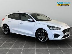 White Used 2021 Ford Focus ST-Line X Hatchback | £13,995 (Fair price)