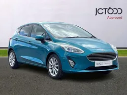 Blue Used 2017 Ford Fiesta Titanium Hatchback | £9,000 (Fair price)
