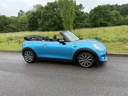 Electric blue Used 2016 Mini Cooper D Cabriolet Hatch Cabriolet | £8,995 (Fair price)