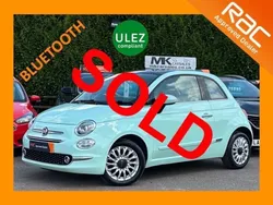 Green Used 2018 Fiat 500 Lounge Hatchback | £7,595 (Fair price)