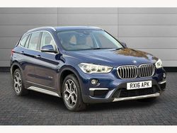 Blue Used 2016 BMW X1 xLine SUV | £10,995 (Fair price)