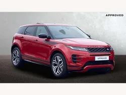 Red Used 2022 Land Rover Range Rover evoque HSE Dynamic SUV | £31,195 (A bit pricey)