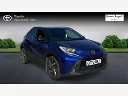 Blue Used 2022 Toyota Aygo Hatchback | £12,276 (Fair price)