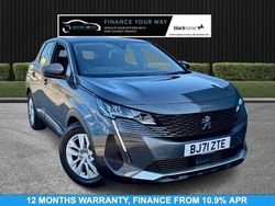 Grey Used 2021 Peugeot 3008 Active Premium SUV | £14,995 (Fair price)