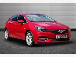 Hot red Used 2021 Vauxhall Astra SRi Hatchback | £10,795