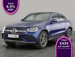 Blue Used 2020 Mercedes GLC220 AMG line Coupe | £26,922 (Fair price)