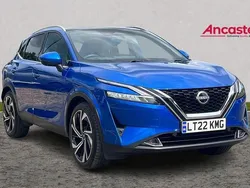 Tallic magnetic blue Used 2022 Nissan Qashqai Tekna+ SUV | £20,975 (Expensive)