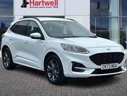 Special solid frozen white Used 2023 Ford Kuga ST-Line SUV | £19,999 (Good price)