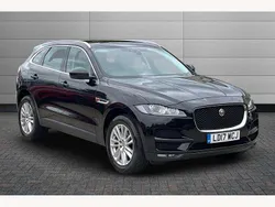 Black Used 2017 Jaguar F-Pace Portfolio SUV | £13,440 (Good price)
