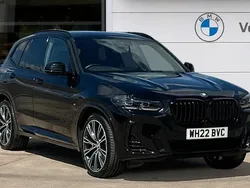 Black Used 2022 BMW X3 M Sport SUV | £36,995 (Fair price)
