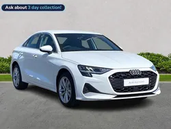 White Used 2025 Audi A3 Sport Sedan | £22,693 (Super price)