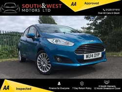 Blue Used 2014 Ford Fiesta Titanium Hatchback | £3,755 (Good price)