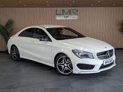 White Used 2014 Mercedes CLA220 AMG Sedan | £8,490 (Fair price)