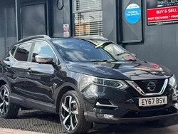 Black Used 2017 Nissan Qashqai Tekna+ SUV | £10,540 (Fair price)