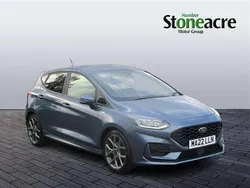 Blue Used 2022 Ford Fiesta ST-Line Hatchback | £13,990 (A bit pricey)