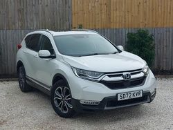 White Used 2022 Honda CR-V Hybrid SUV | £29,998 (Expensive)
