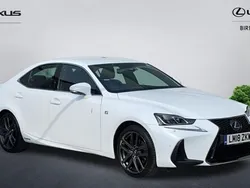 White Used 2018 Lexus IS300h Sport Line Sedan | £19,999 (Expensive)