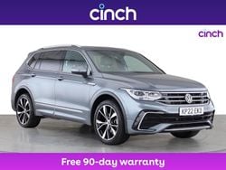 Grey Used 2022 VW Tiguan Allspace R-line SUV | £26,999 (Fair price)