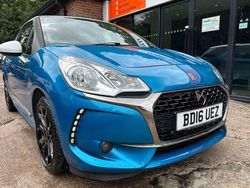 Blue Used 2016 DS Automobiles DS3 Elegance Hatchback | £3,495 (Fair price)