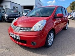 Red Used 2007 Nissan Note Tekna MPV | £4,995 (A bit pricey)