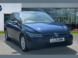 Blue Used 2021 VW Golf VIII Life Hatchback | £15,908 (Good price)
