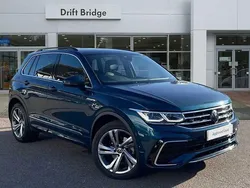 Blue Used 2024 VW Tiguan R-line SUV | £29,995 (Fair price)