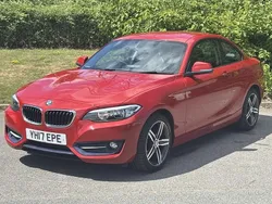 Red Used 2017 BMW 218 Sport Line Coupe | £10,000 (Good price)