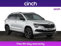 Silver Used 2021 Skoda Karoq SportLine SUV | £20,699 (Fair price)