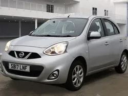 Silver Used 2017 Nissan Micra Acenta Hatchback | £5,999 (Good price)