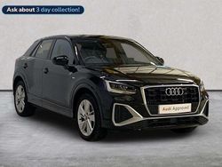 Black Used 2022 Audi Q2 S-Line SUV | £18,259 (Fair price)