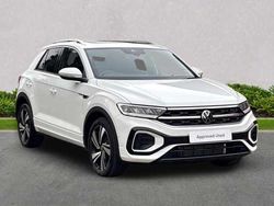 White Used 2025 VW T-Roc R-line SUV | £29,202 (Fair price)