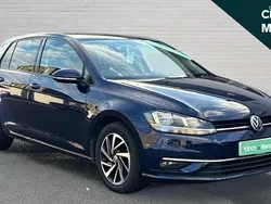 Blue Used 2019 VW Golf VII Match Hatchback | £12,944 (Good price)