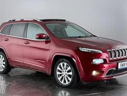 Red Used 2018 Jeep Cherokee Overland SUV | £13,450 (Fair price)