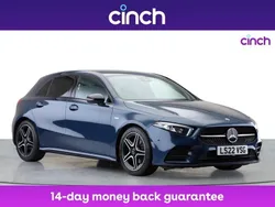 Blue Used 2022 Mercedes A180 Executive Hatchback | £20,099 (Fair price)