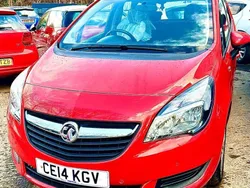 Red Used 2014 Vauxhall Meriva MPV | £2,250 (Good price)
