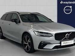 Silver Used 2021 Volvo V90 R-Design Estate | £25,125 (Good price)