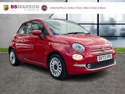 Red Used 2022 Fiat 500 Dolcevita Hatchback | £10,995 (Fair price)