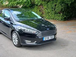 Black Used 2016 Ford Focus Titanium Hatchback | £4,695 (Expensive)
