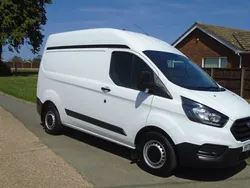 White Used 2021 Ford Transit Custom Van | £10,995 (Super price)