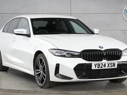 White Used 2024 BMW 330e M Sport Sedan | £36,500 (Fair price)