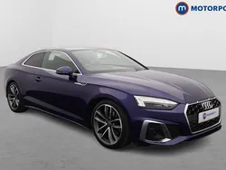 Blue Used 2020 Audi A5 S-Line Coupe | £21,299 (Fair price)