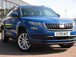 Energy blue Used 2019 Skoda Kodiaq SE SUV | £19,095 (Fair price)