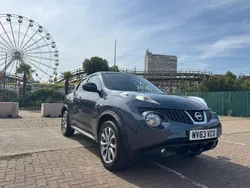 Blue Used 2013 Nissan Juke Tekna SUV | £5,395 (Fair price)